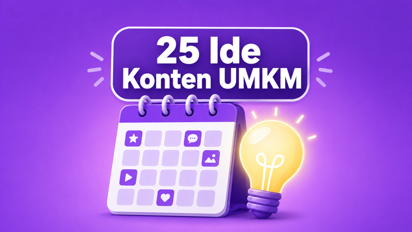 25 Ide Konten UMKM