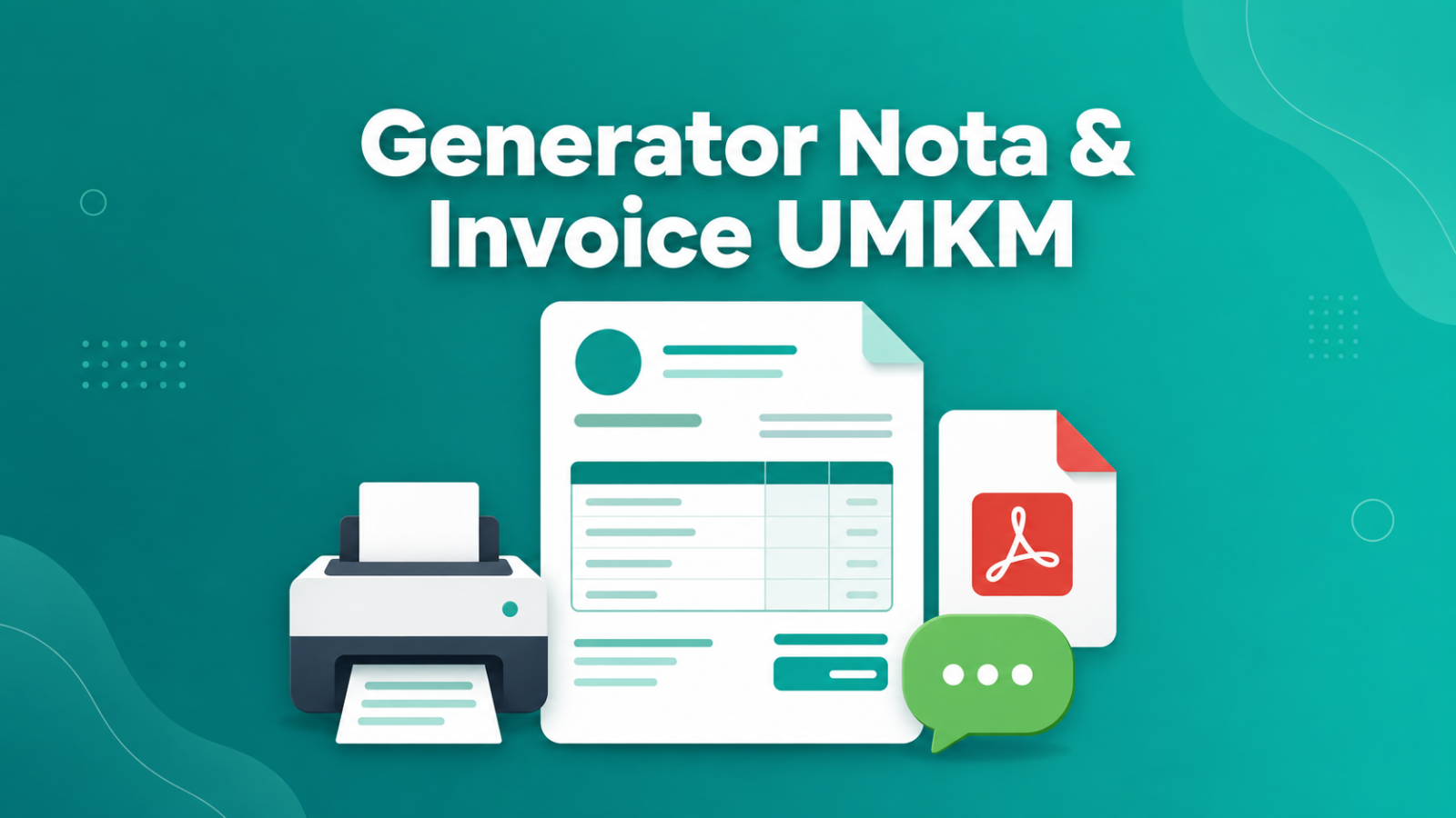 Generator Nota & Invoice UMKM