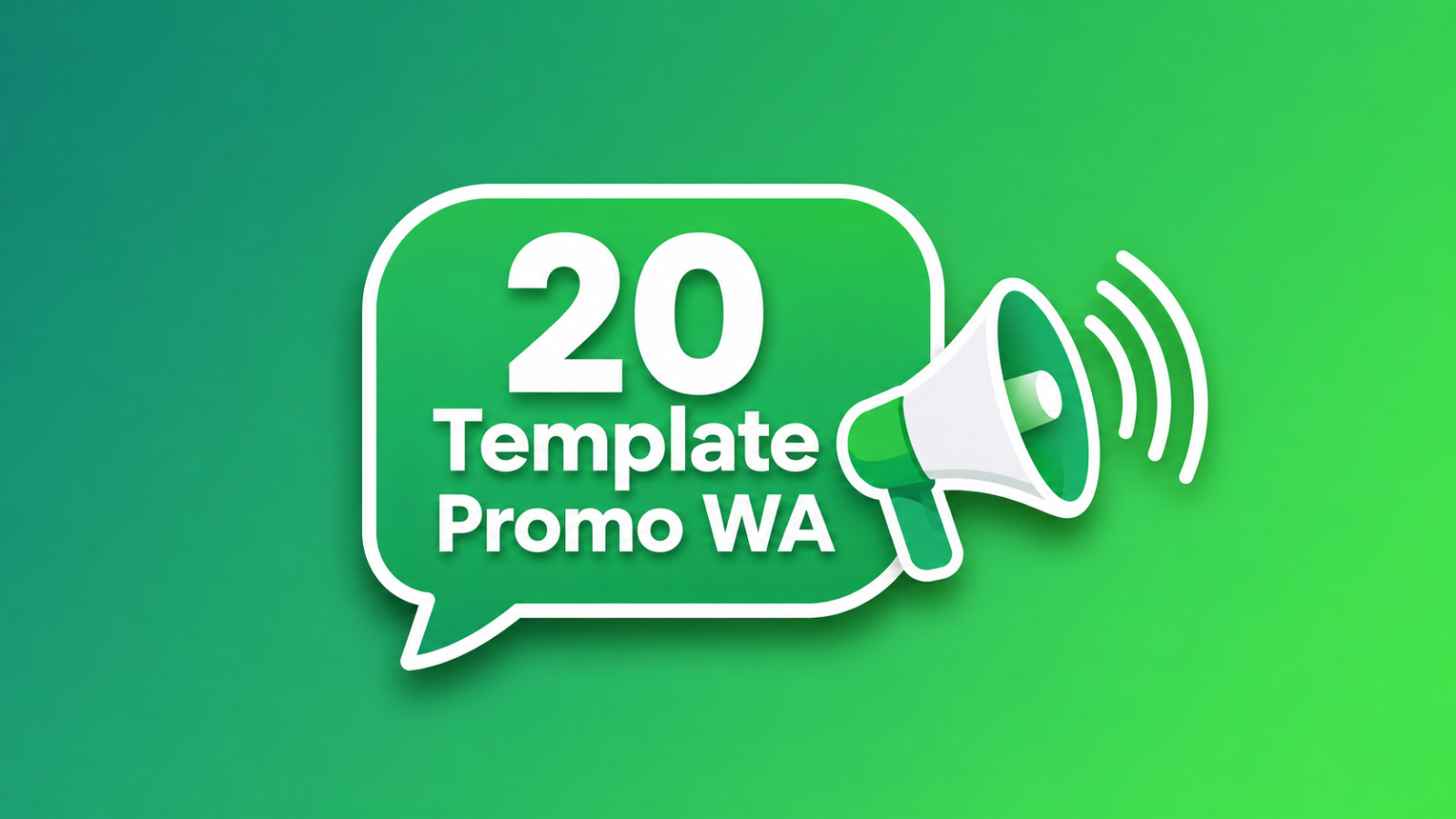 20 Template Promo WA